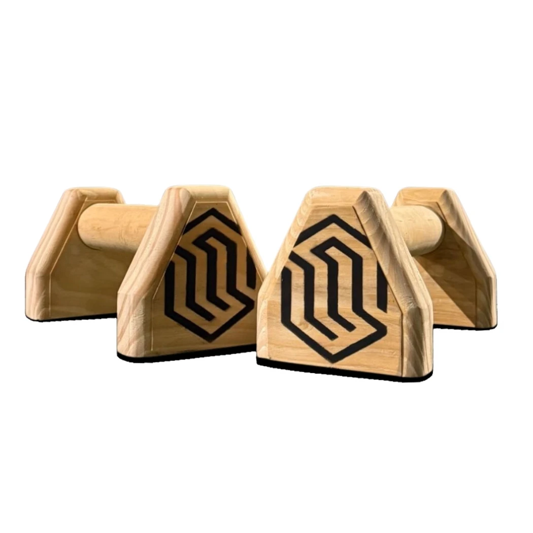 Lelas (Paralettes) Ø45 mm – Madera hidrolaqueada | Selecto Calistenia